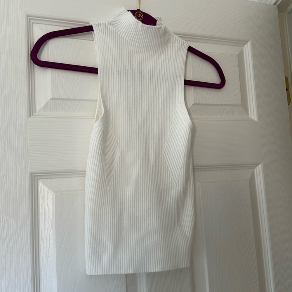 Pink Lily Mock Neck Tank